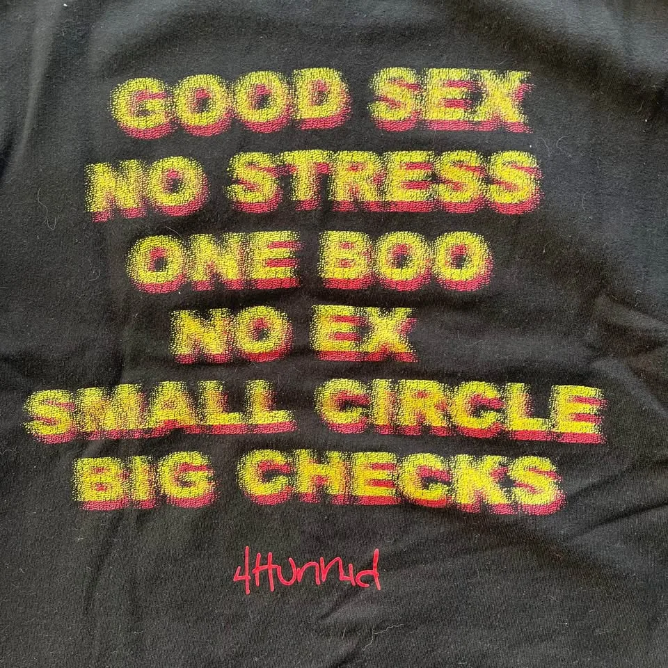 YG 4HUNNID crewneck sweatshirt long sleeve image indicator(4)