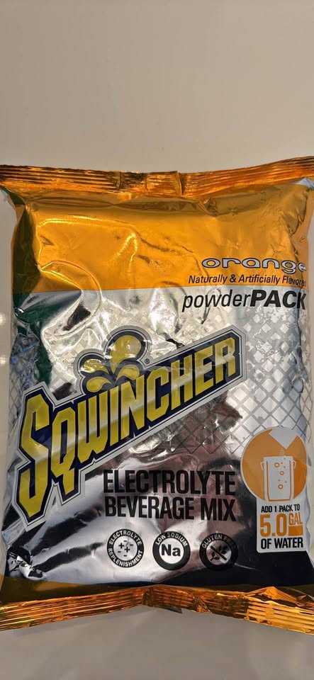 Sqwincher electrolyte beverage mix