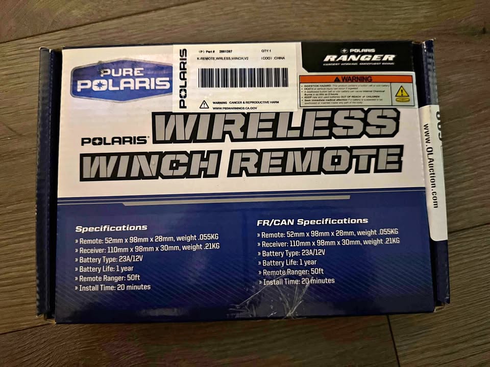 Polaris Wireless Winch Remote