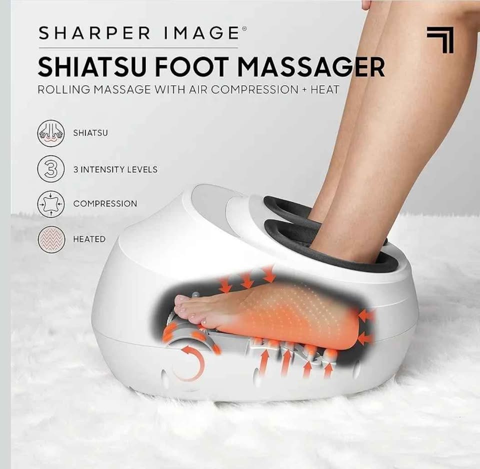SHARPER IMAGE Shiatsu Foot Massager - photo 2