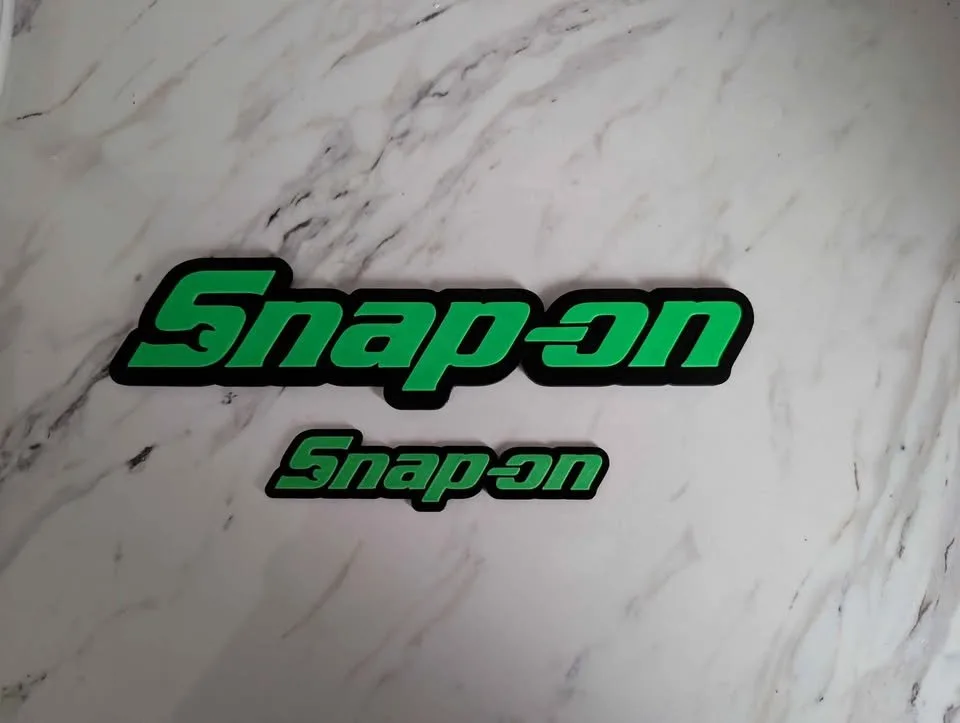 Snap-on Toolbox Sign | 3D Printed image indicator(2)