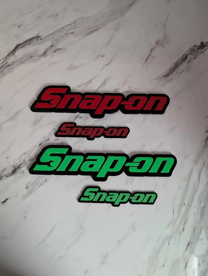 Snap-on Toolbox Sign | 3D Printed image indicator(3)