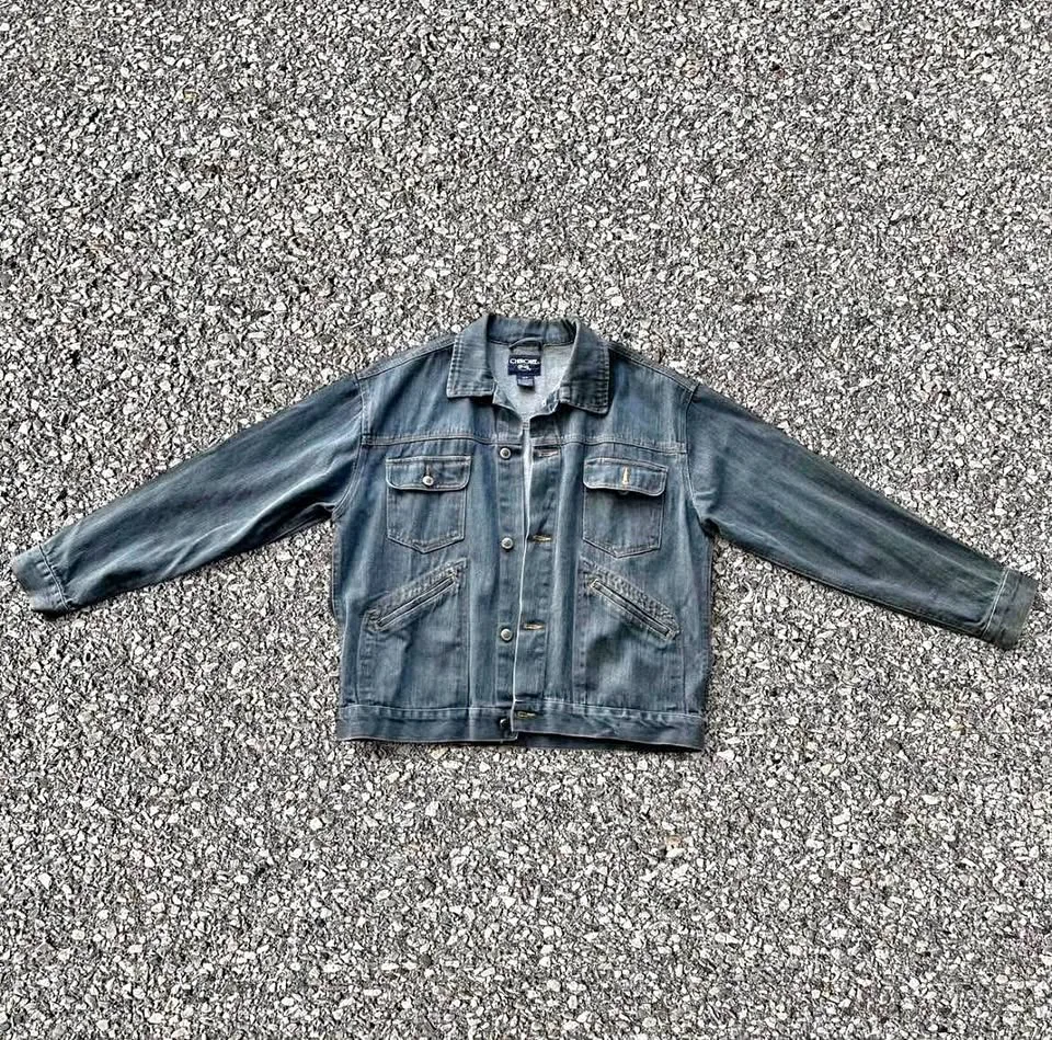 VINTAGE Cherokee Women’s Denim Jacket Size Medium thumbnail