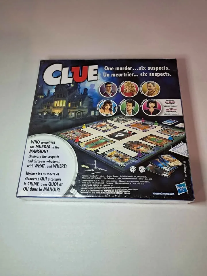 Clue board game brand new image indicator(2)