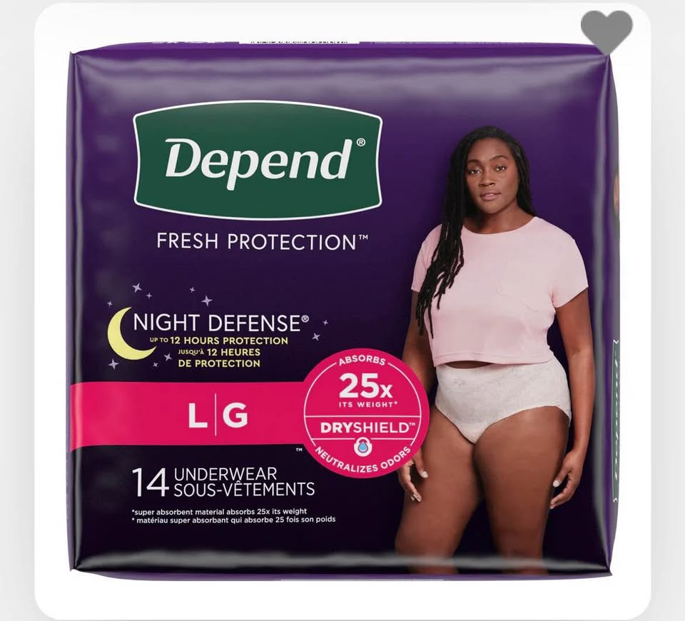 Depend Adult Diapers sizes Medium/ Large /XL - photo 2