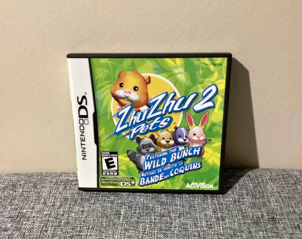 Zhu Zhu pets 2 Nintendo DS game thumbnail