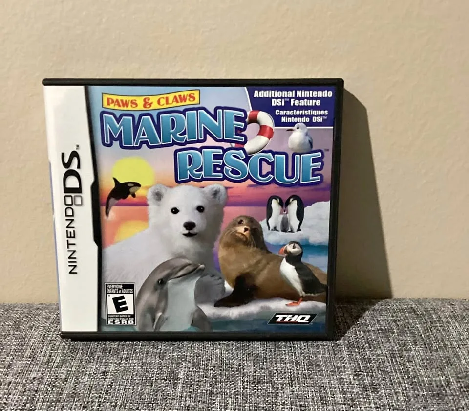 Marine rescue Nintendo DS game thumbnail