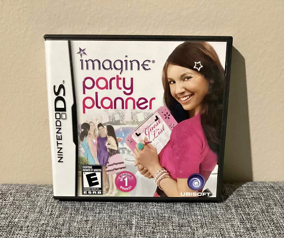 Imagine party planner Nintendo DS game