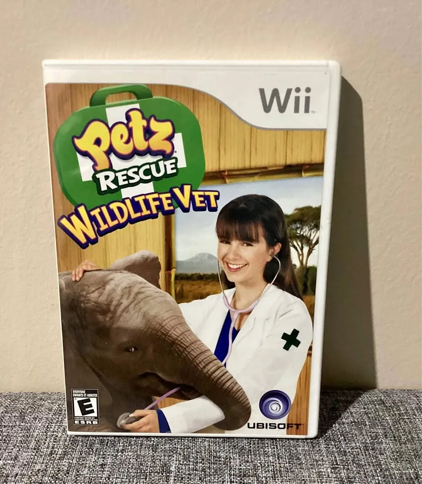 Petz rescue wildlife vet Wii game thumbnail