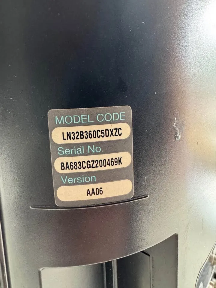 Samsung TV 32 inch image indicator(3)