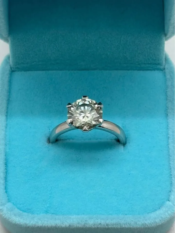 2.84ct MOISSANITE RING size 7 image indicator(3)