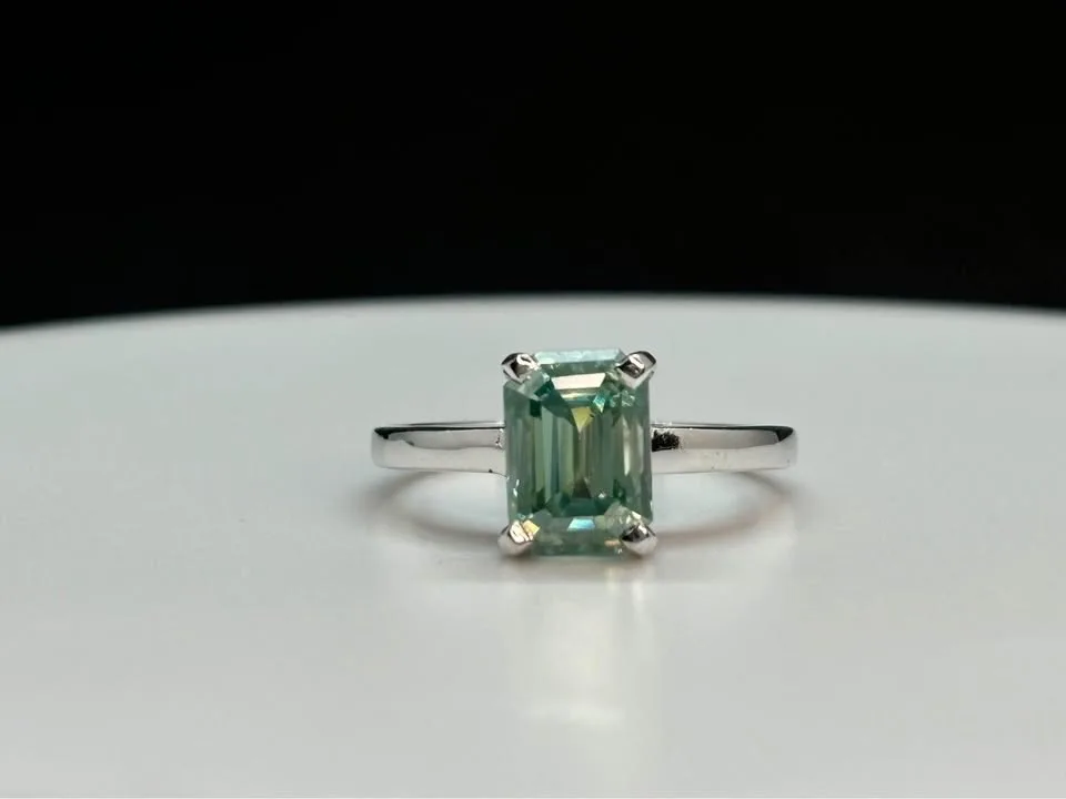 3.15ct MOISSANITE RING size 7 image indicator(2)