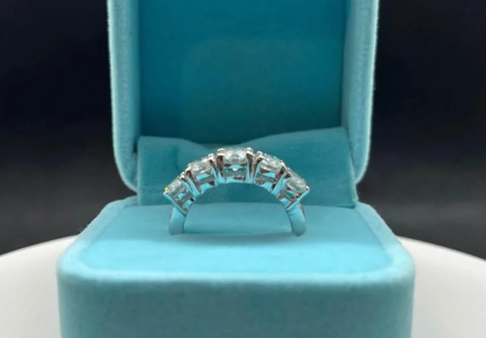 2.21ct MOISSANITE RING size 7 image indicator(3)