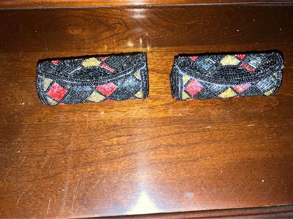 $5 Each Beaded Lisptick Holder with Mirror image indicator(2)