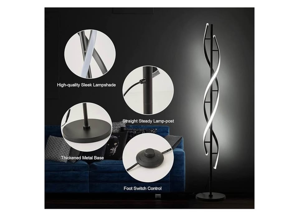 Spiral LED Floor Lamp - photo 3