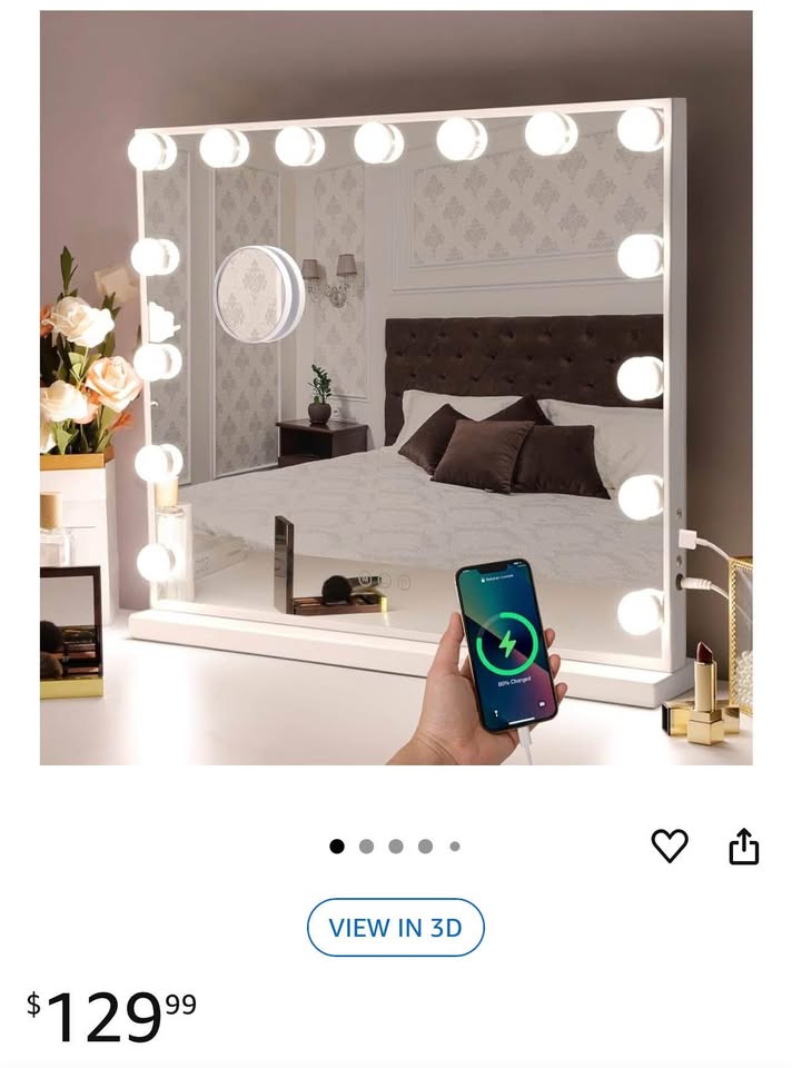 Hansong Large Vanity Mirror with Lights - photo 4