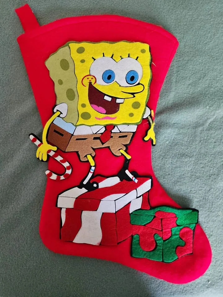 SpongeBob Christmas Stocking
