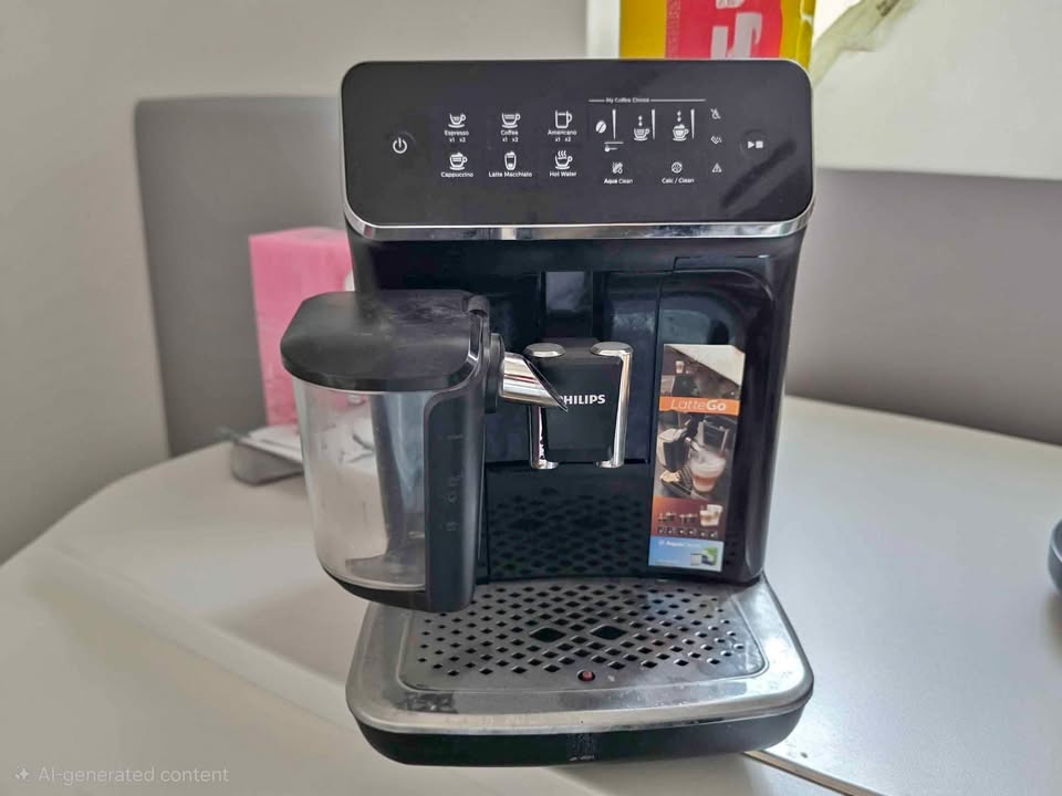 Philips Espresso Machine with LatteGo System