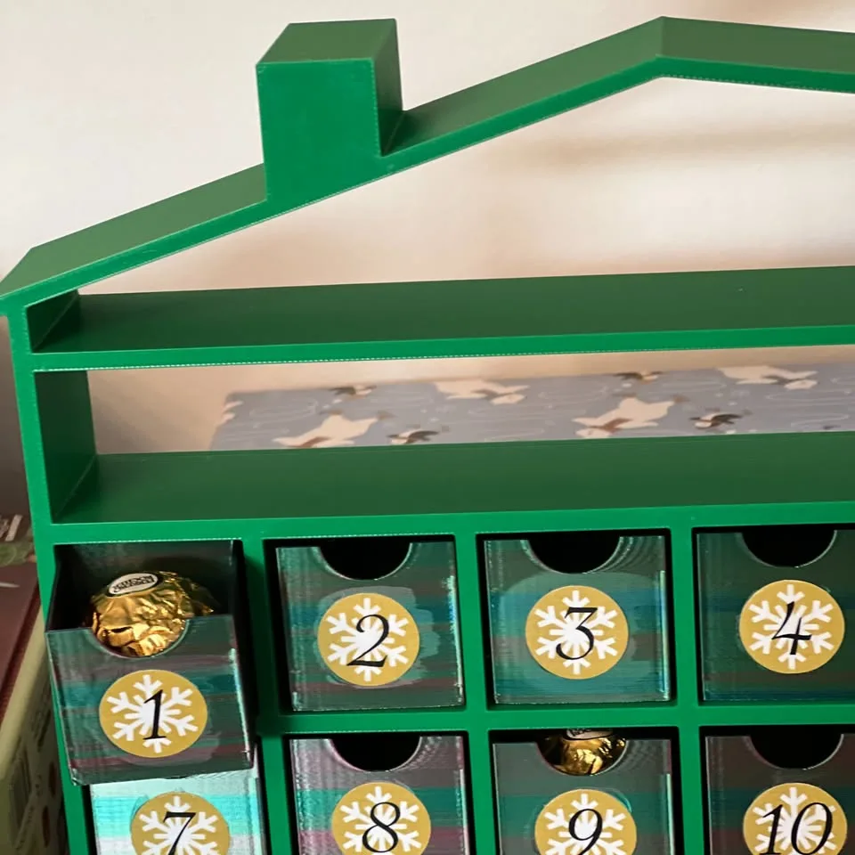 Fillable 3D Printed Advent Calendar image indicator(2)