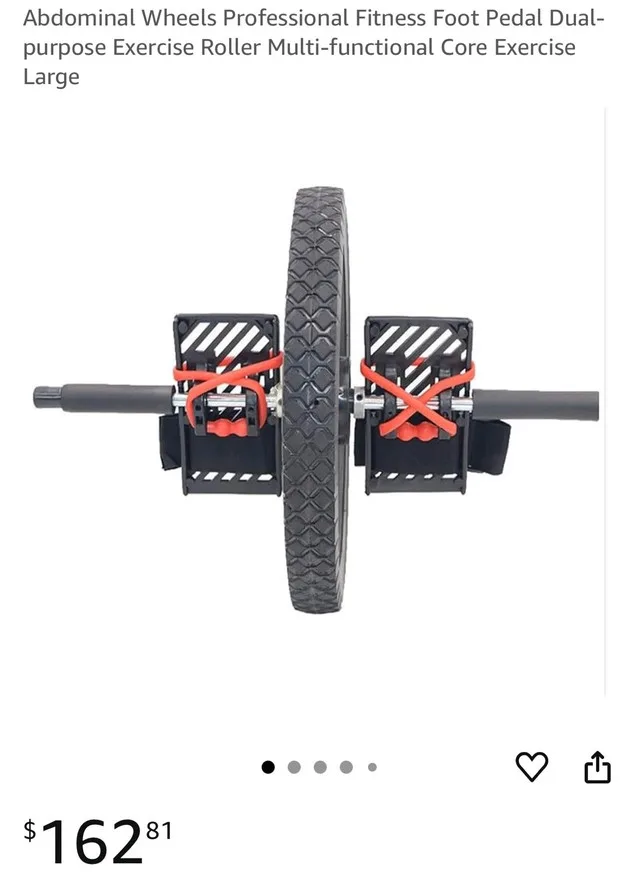 Abdominal Wheels Professional Fitness Foot Pedal image indicator(3)