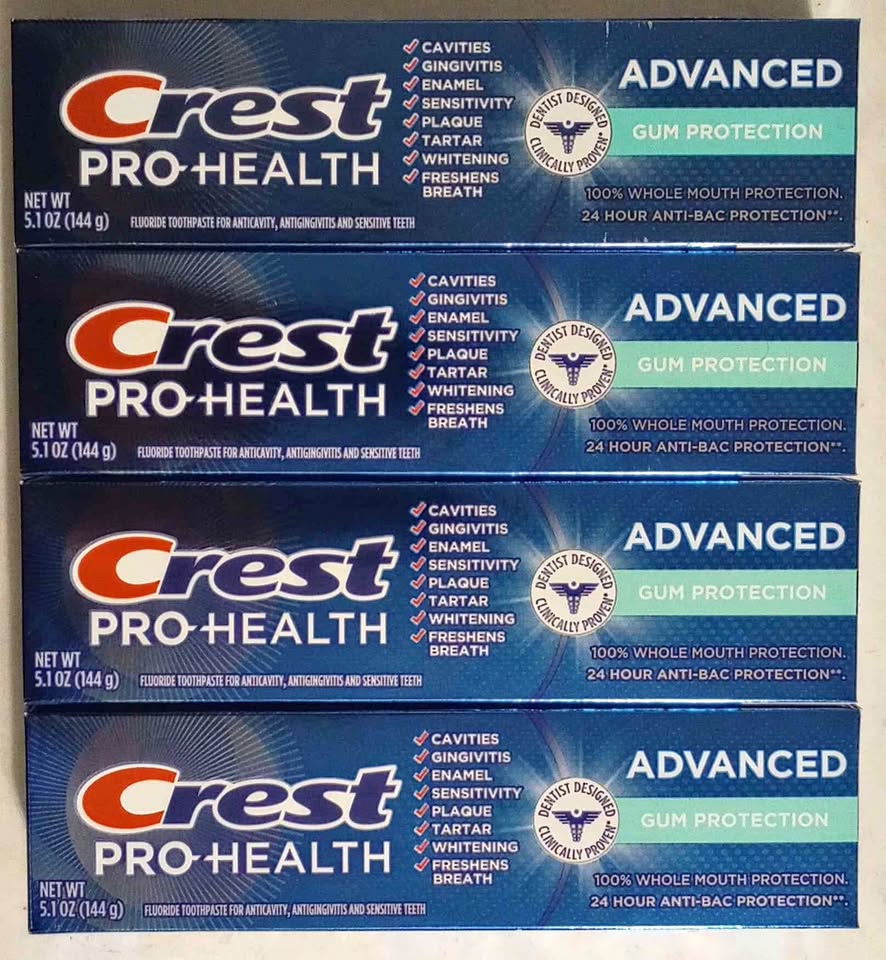 Crest Pro Health Toothpaste - 4 for $12