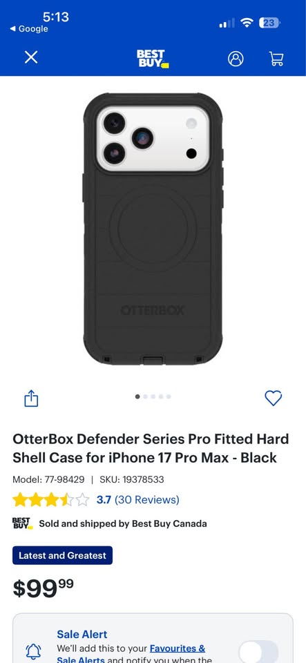 Otterbox 17 Pro Max Defender Series Pro - photo 4
