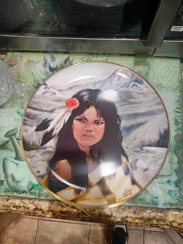 Gregory Perillo Native American Plate