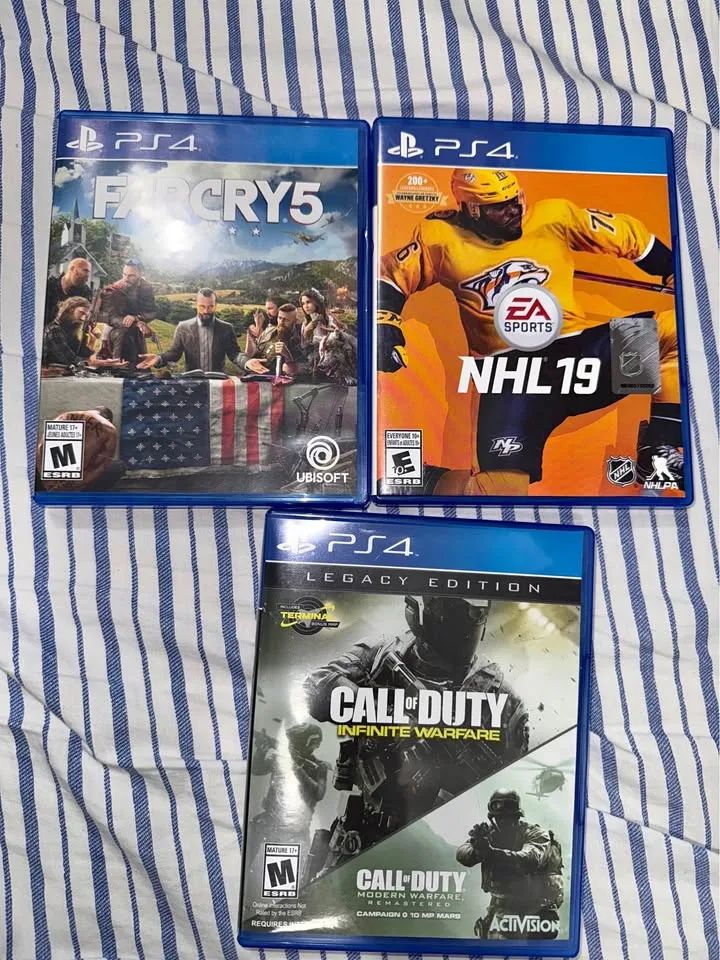 Need gone! PLAYSTATION 4 GAMES (READ DESCRIPTION) thumbnail
