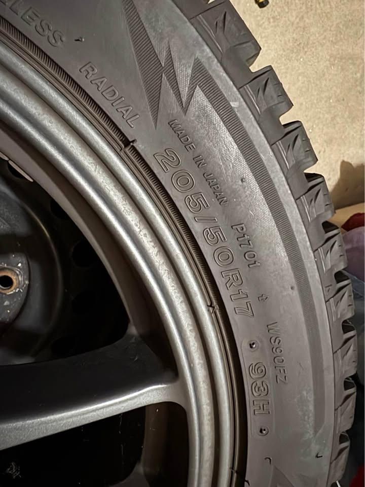 Winter Tires on Aluminum Wheels - photo 3