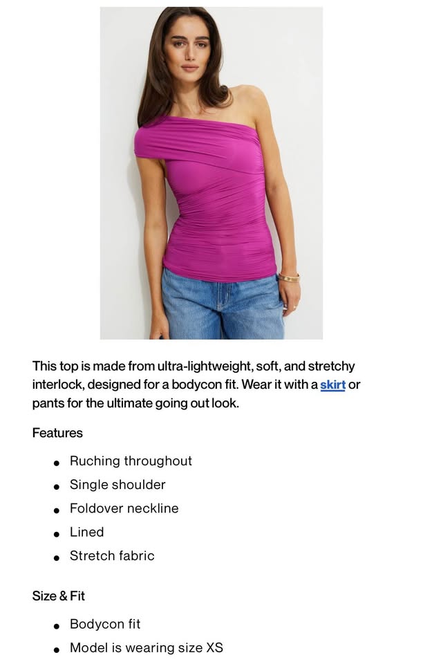 Dynamite Ruched Single Shoulder Top - photo 3
