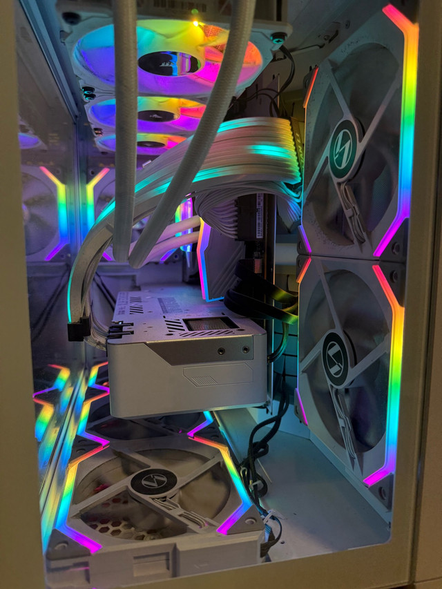 Gaming / Streaming PC White + RGB 3080 Ti (Beats 5060 Ti / 4070) - photo 2