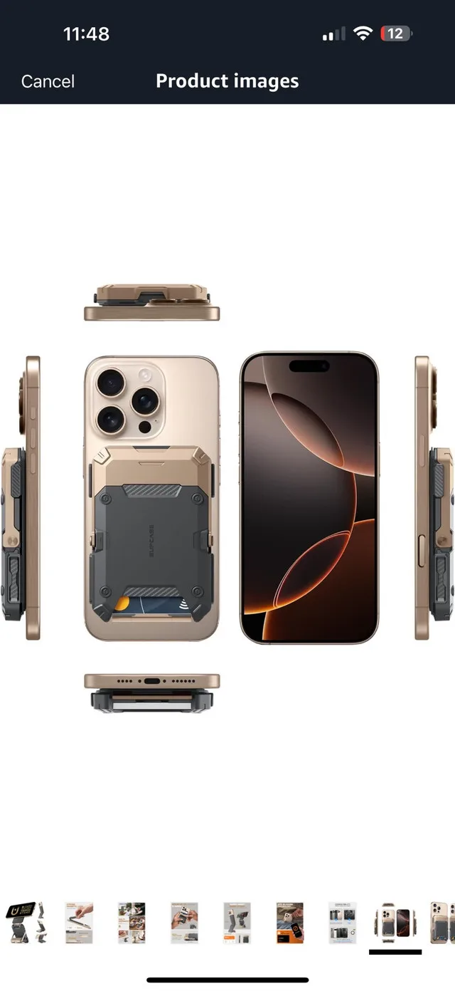 Magsafe Wallet Case with stand image indicator(2)