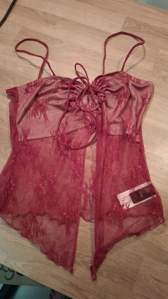 Cider Women’s Top – Wine Color | Brand New, Never Worn image indicator(4)