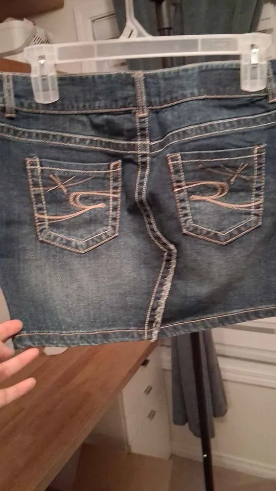 Denim skirt size 10 Revolution image indicator(2)