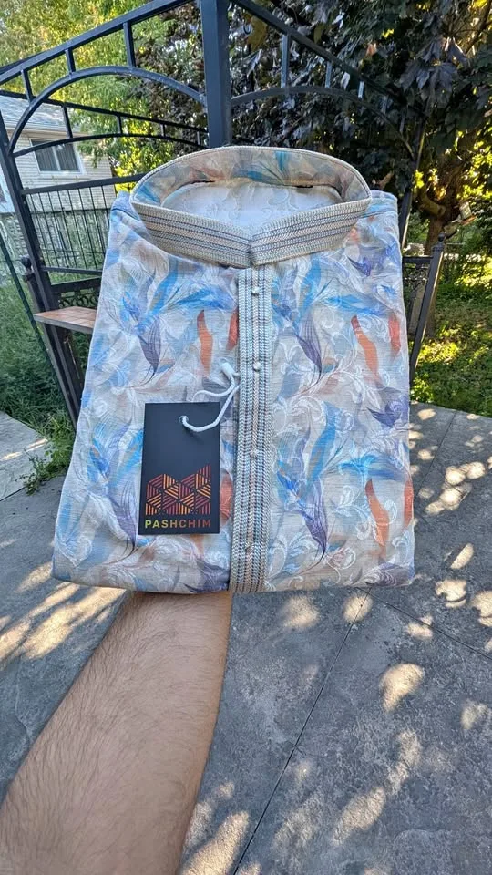 Men's Kurta - Digital Print image indicator(2)