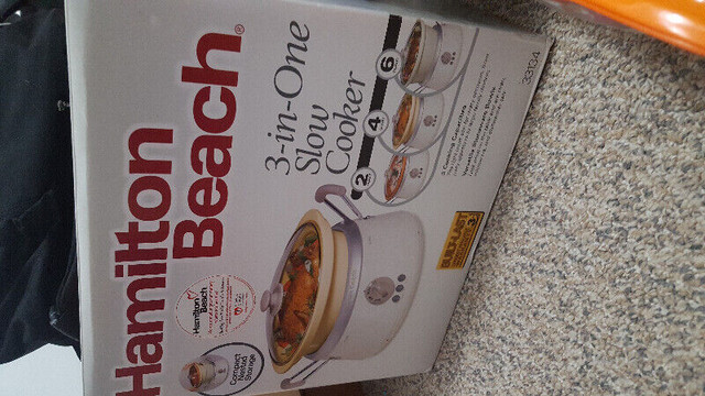 Hamilton Beach 3-in-1 Slowcooker. Obo - photo 2