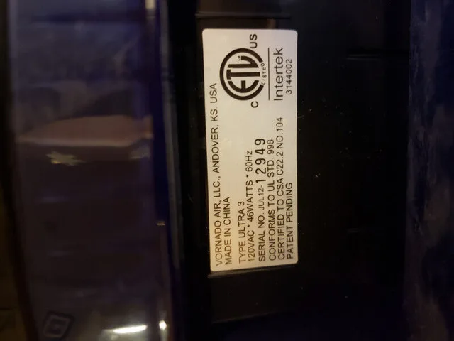 Varnado Ultra humidifier, make an offer image indicator(2)