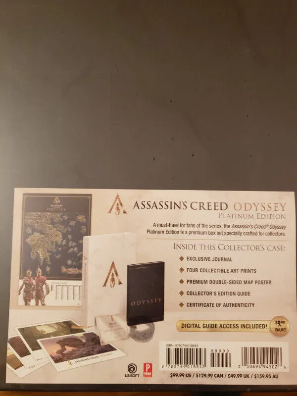 Assassin's Creed Odyssey, platinum edition. Make offer thumbnail