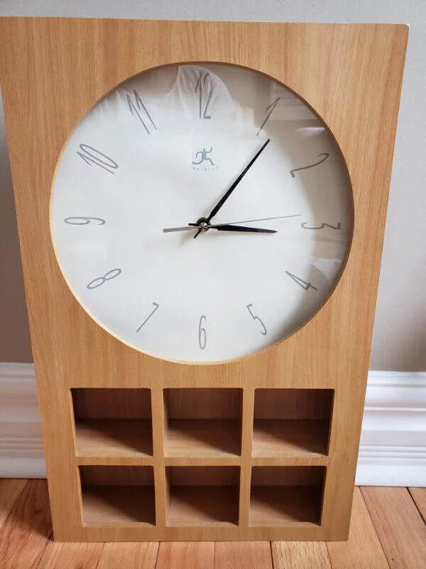 INFINITY CABINET WALL CLOCK MODEL 9925N/671. Make an offer thumbnail