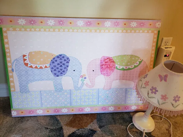 Pink Lamp for girls room image indicator(4)