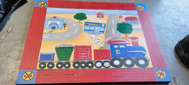 Canvas painting for boys room image indicator(2)