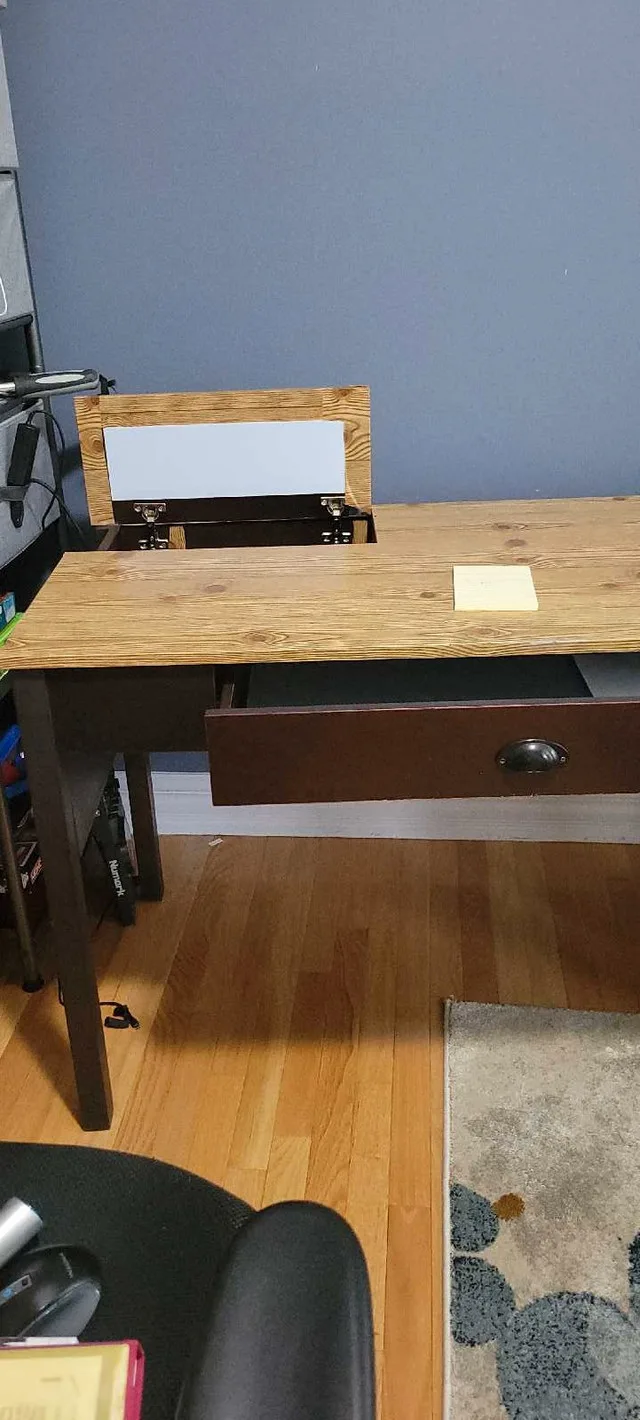 Computer desk with storage/L 48x w 24 H 30 image indicator(3)