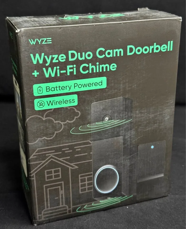 Wyze Duo Cam Smart Battery Doorbell with Chime thumbnail