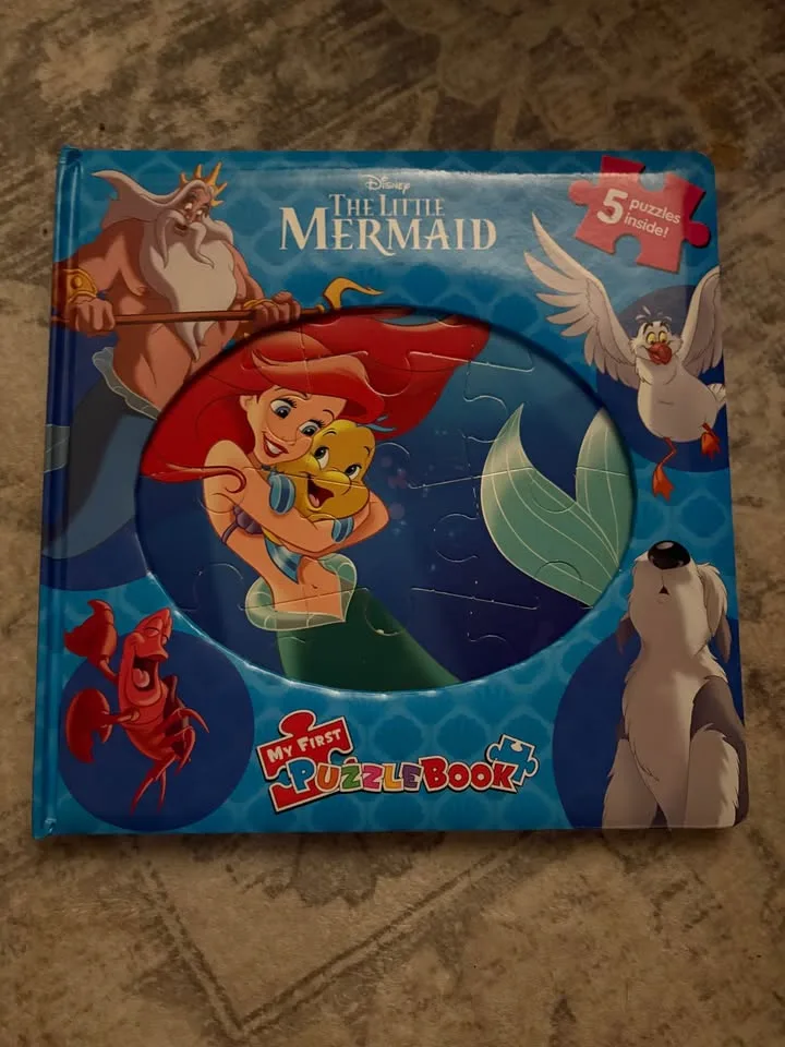 Princesses Books (Frozen and Little Mermaid) - SEE DESCRIPTION! image indicator(3)