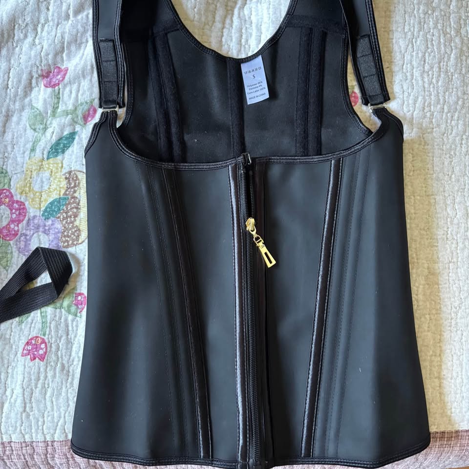 Double Waistband Corset Vest Waist Trainer - photo 3