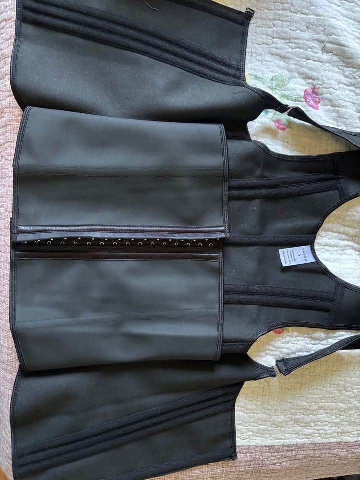 Double Waistband Corset Vest Waist Trainer - photo 4