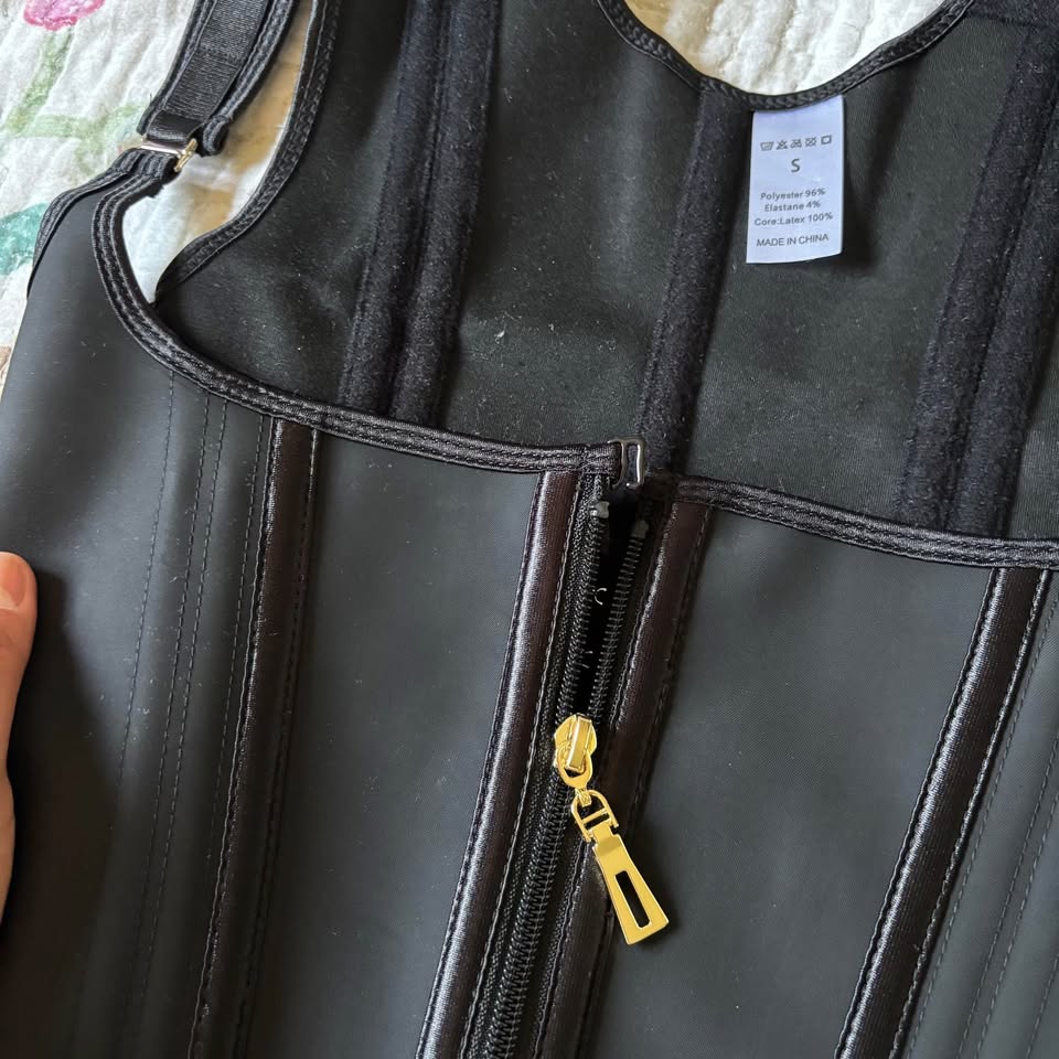 Double Waistband Corset Vest Waist Trainer - photo 5