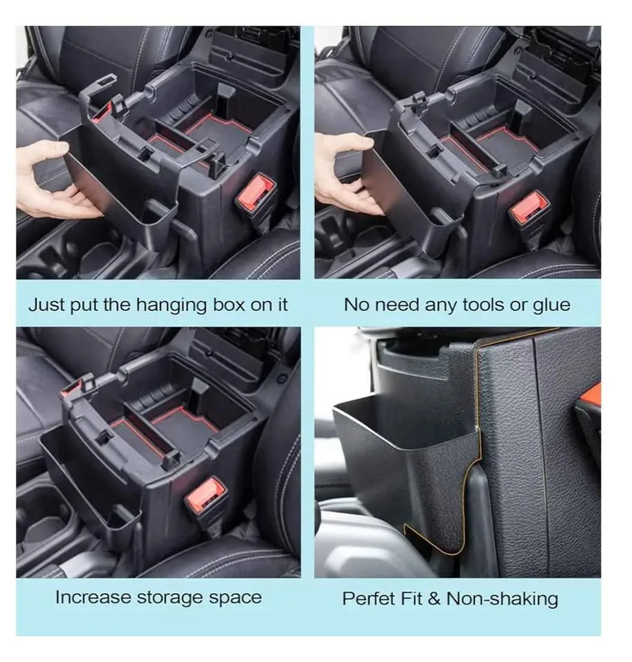 NEWJeep Wrangler Center Armrest Storage image indicator(5)