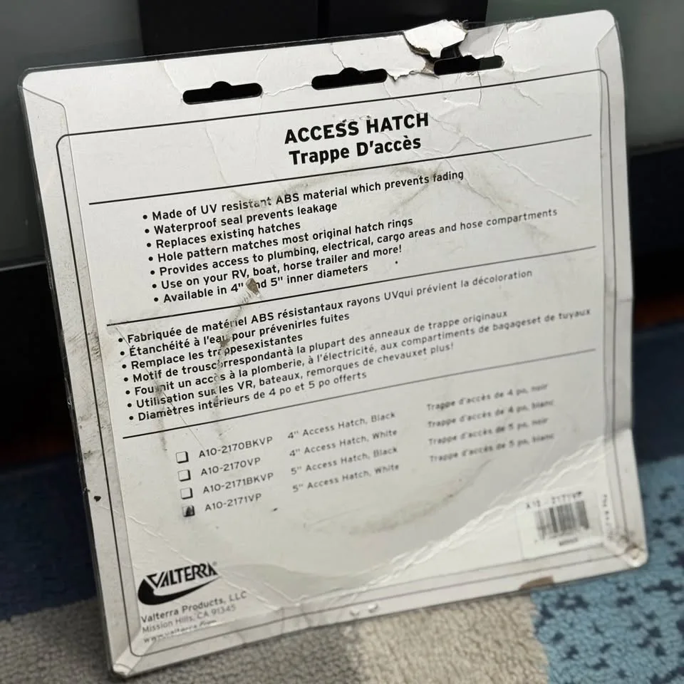 5-Inch Access Hatch – Brand New, UV Resistant, Waterproof image indicator(2)