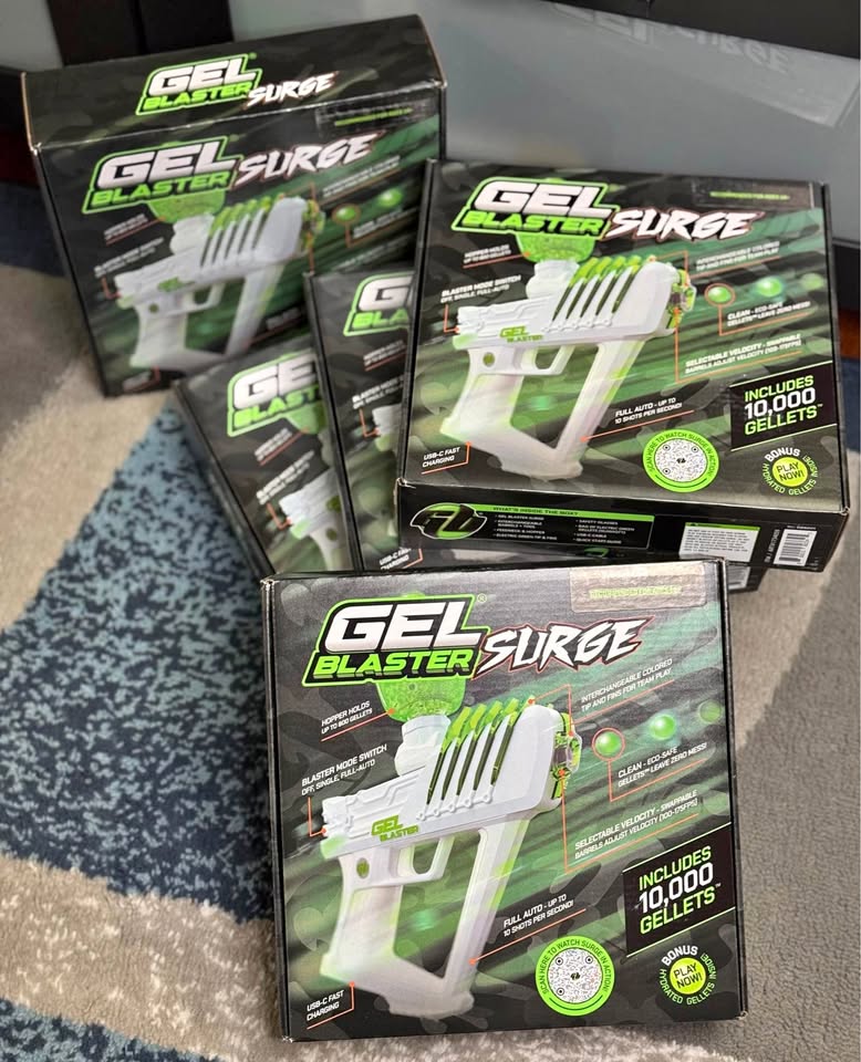 Surge Gel Blaster - Rechargeable Full Auto Toy Gun - 5 Available